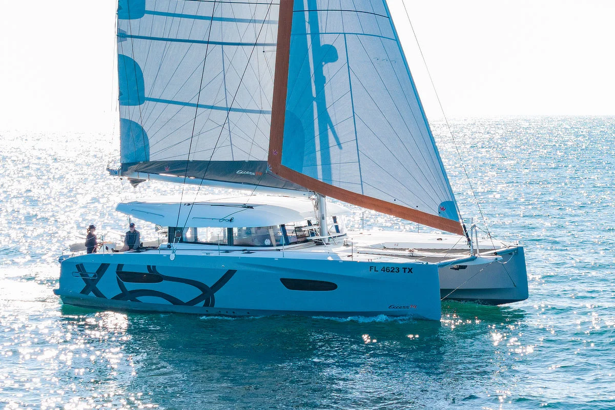 Carte Sail (Excess 14) at San Diego - under sail