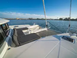 Blue Oceans (Lagoon 46) at San Diego - foredeck