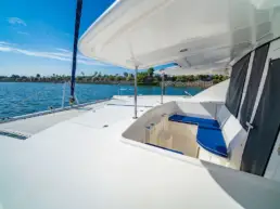 Ally Cat (Leopard 44) at San Diego - foredeck