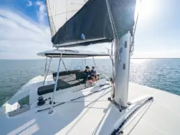 Blue Oceans (Lagoon 46) at Marina del Rey - flybridge