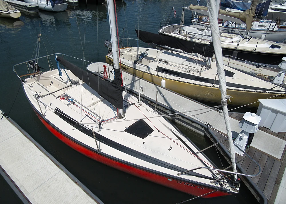 Mr Miyagi (Merit 25) at Marina del Rey - exterior