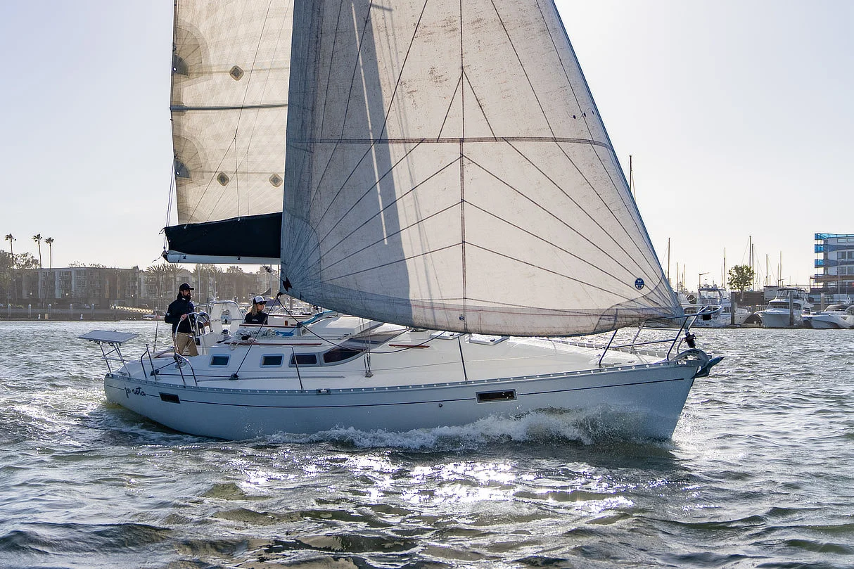 As You Wish (Beneteau 35.5) at Marina del Rey - under sail