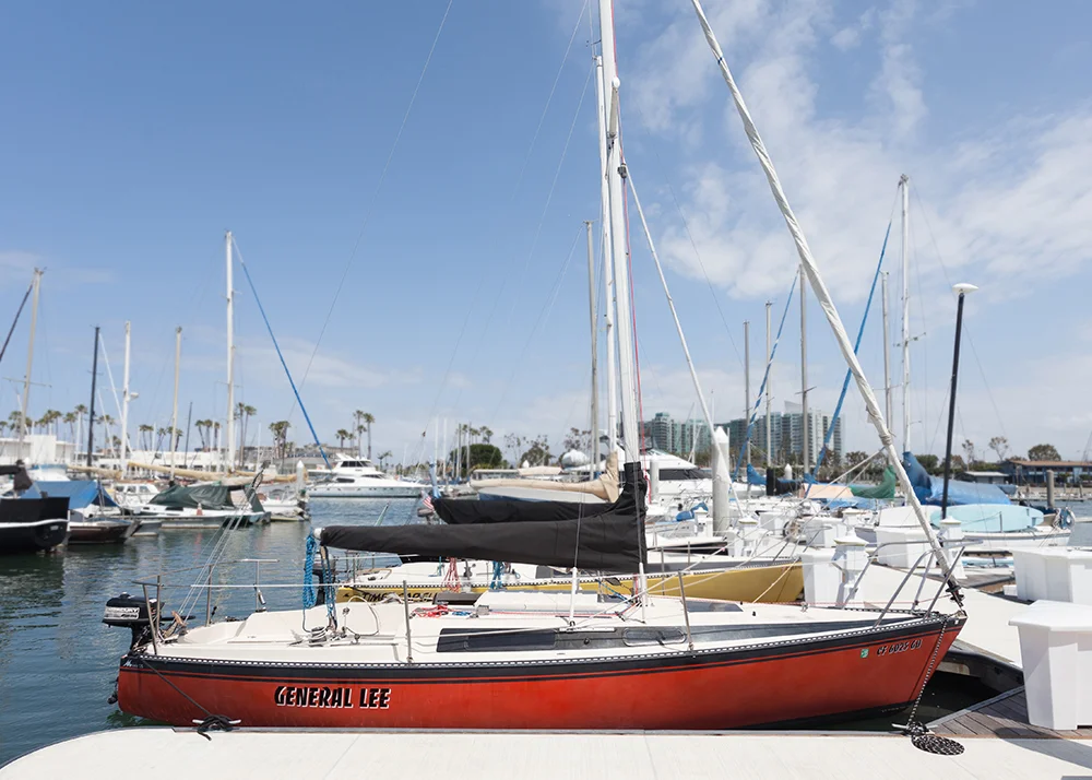 MR. MIYAGI (Merit 25) at Marina del Rey - exterior
