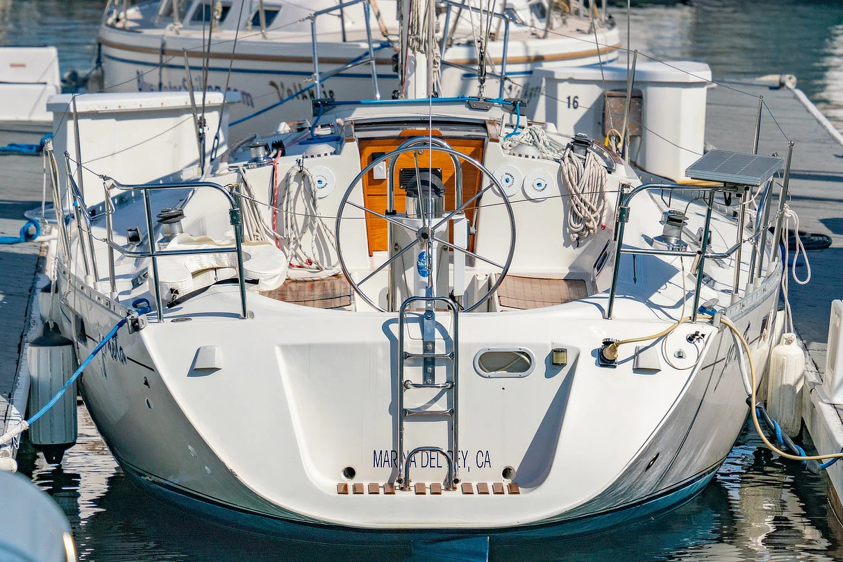 As You Wish (Beneteau 35.5) at Marina del Rey - stern