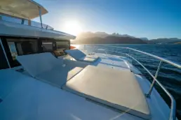 Leopard 46 Power Cat at Sea of Cortez (Loreto, BCS) - foredeck