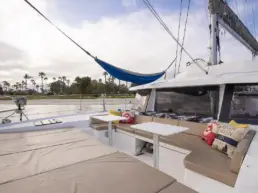 Gigspace (Bali 4.3) at Marina del Rey - foredeck
